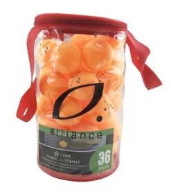 Alliance® ALLIANCE TABLE TENNIS BALLS 40+ ABS 1 STAR ORANGE - PACK OF 36