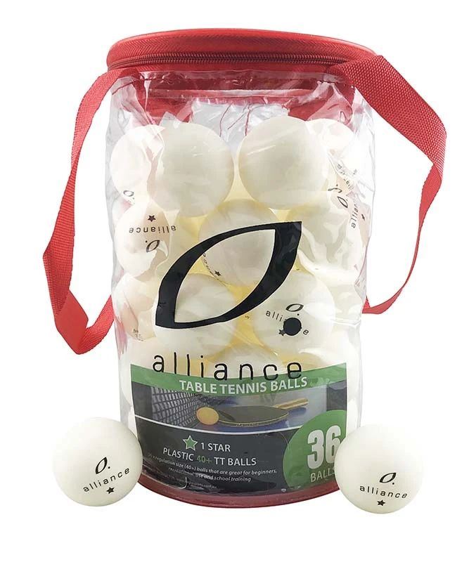 Alliance® ALLIANCE TABLE TENNIS BALLS 40+ ABS 1 STAR WHITE - PACK OF 36 1 Alliance® ALLIANCE TABLE TENNIS BALLS 40+ ABS 1 STAR WHITE - PACK OF 36