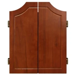 DART BOARD CABINET SOLID WOOD