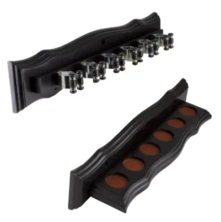 FORMULA POOL CUE RACK 6 CLIP 2 PIECE