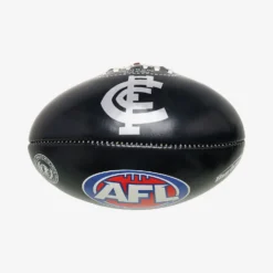 BURLEY CARLTON BLUES AFL PVC CLUB FOOTBALL 16CM
