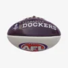 BURLEY FREMANTLE DOCKERS AFL PVC CLUB FOOTBALL 16CM