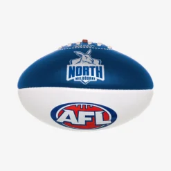 BURLEY NORTH MELBOURNE AFL PVC CLUB FOOTBALL 16CM