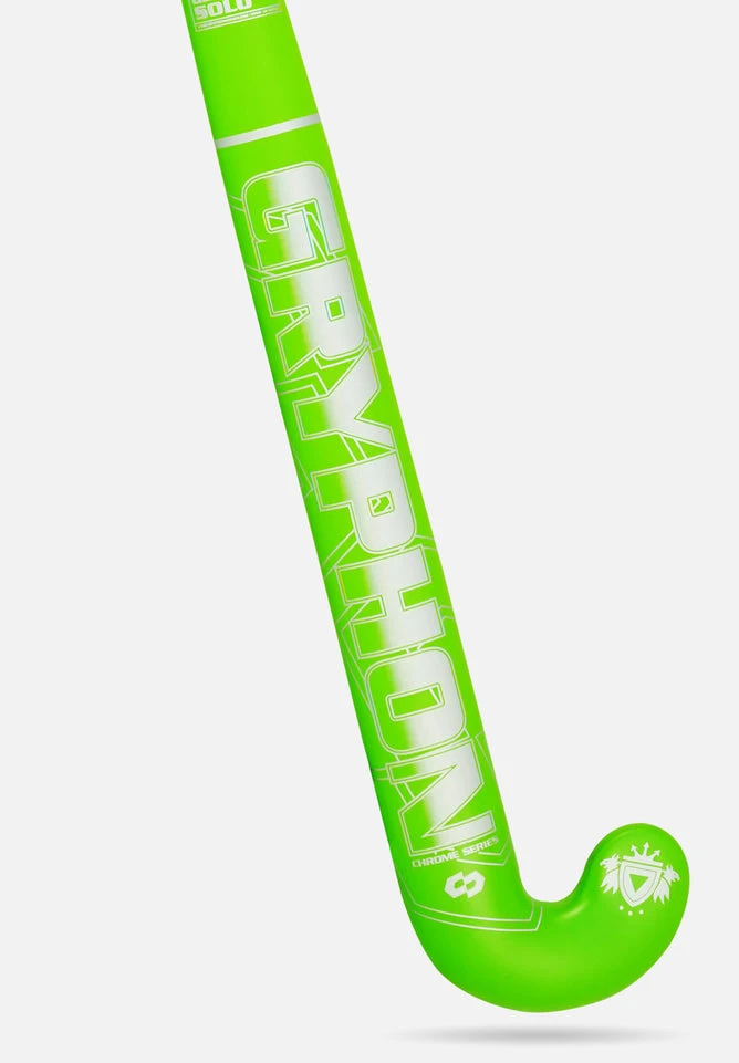 HOCKEY STICK CHROME SOLO GRYPHON - LIME 4 HOCKEY STICK CHROME SOLO GRYPHON - LIME - Image 4