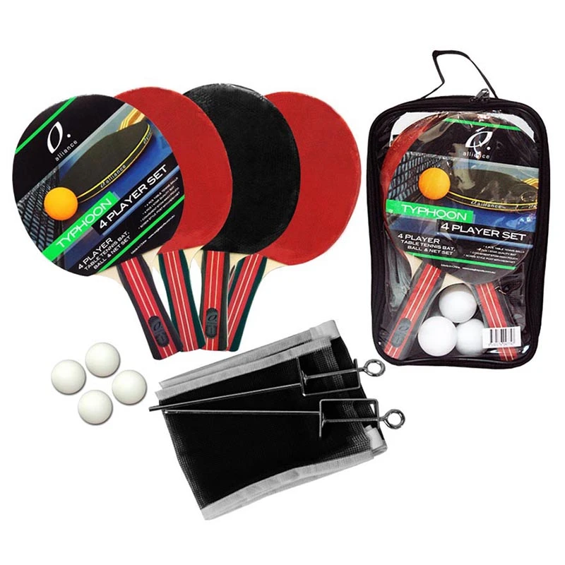 Alliance® ALLIANCE 4 PLAYER TYPHOON TABLE TENNIS SET 1 Alliance® ALLIANCE 4 PLAYER TYPHOON TABLE TENNIS SET