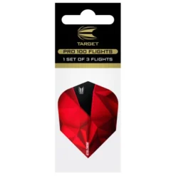 TARGET DART FLIGHTS SHARD ULTRA CHROME