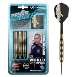 TARGET POWER BOLT BRASS DART