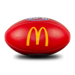 SHERRIN LEATHER FOOTBALLTRAINING REP MCDONALDS -Sports Gear Shop afl replica training ball red size 5 48a984dd fe3a 4bdb ac55 bf04a71aff31