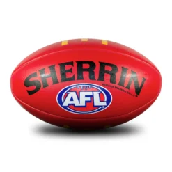 SHERRIN LEATHER FOOTBALLTRAINING REP MCDONALDS -Sports Gear Shop afl replica training ball red size 5 d05fec48 11b9 42ef b649 1050baa106ba