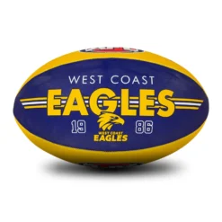 SHERRIN AFL CLUB SUPPORTER SYNTHETIC FOOTBALL - WEST COAST EAGLES