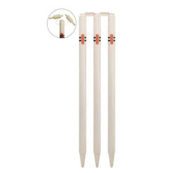 CRICKET STUMPS CLUB SENIOR GRAYS