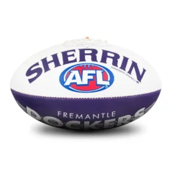 SHERRIN AFL CLUB SUPPORTER SYNTHETIC FOOTBALL- FREMANTLE DOCKERS -Sports Gear Shop dock2
