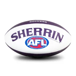 SHERRIN AFL CLUB SUPPORTER SYNTHETIC FOOTBALL- FREMANTLE DOCKERS -Sports Gear Shop dock4