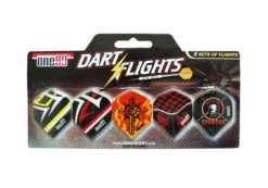 ONE 80 SET OF DART FLIGHTS 5 - STANDARD 11
