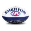 SHERRIN AFL CLUB SUPPORTER SYNTHETIC FOOTBALL - GEELONG