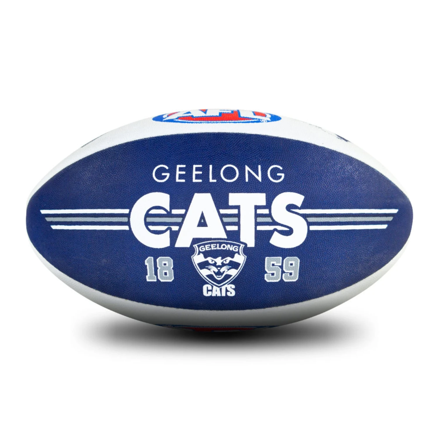 SHERRIN AFL CLUB SUPPORTER SYNTHETIC FOOTBALL - GEELONG 2 SHERRIN AFL CLUB SUPPORTER SYNTHETIC FOOTBALL - GEELONG - Image 2