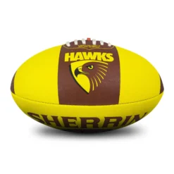 SHERRIN AFL CLUB SUPPORTER SYNTHETIC FOOTBALL - HAWTHORN