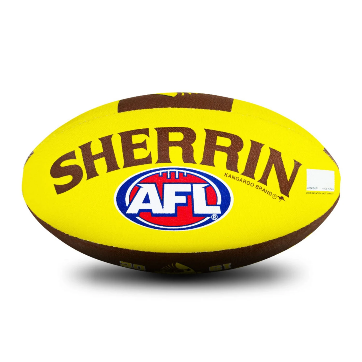 SHERRIN AFL CLUB SUPPORTER SYNTHETIC FOOTBALL - HAWTHORN 4 SHERRIN AFL CLUB SUPPORTER SYNTHETIC FOOTBALL - HAWTHORN - Image 4