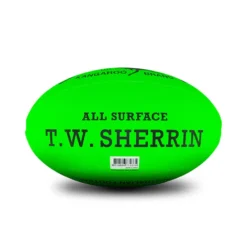 SHERRIN KB ALL SURFACE NEON GREEN SZ 3 FOOTBALL