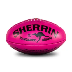 SHERRIN KB POLY FOOTBALL - FLUORO/PINK