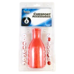 FORMULA KELLY POOL MARBLE & SHAKER - RED