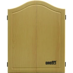 ONE80 SOLID WOOD OAK DART CABINET
