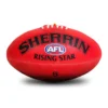SHERRIN RISING STAR SYNTHETIC FOOTBALL - RED