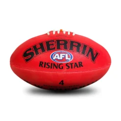 SHERRIN RISING STAR SYNTHETIC FOOTBALL - RED -Sports Gear Shop rise4