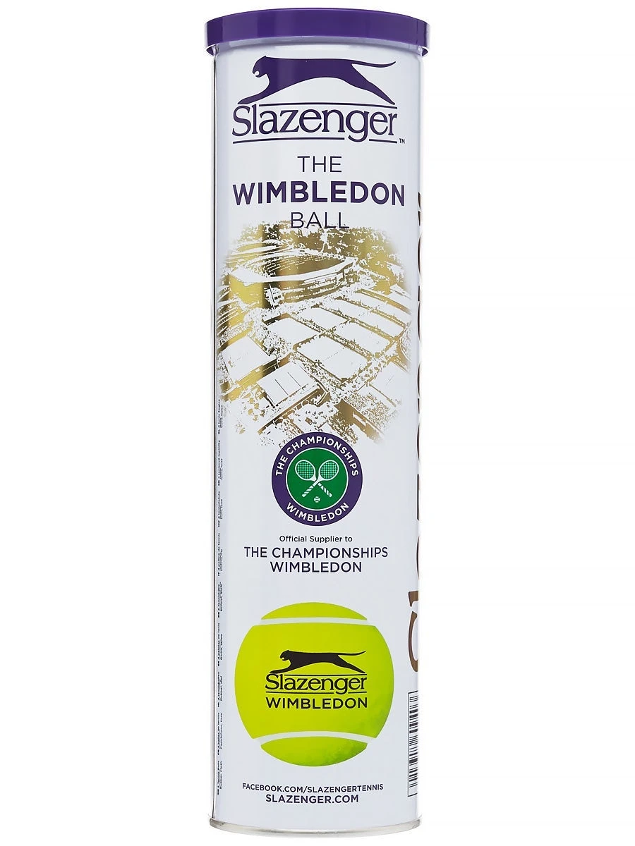 SLAZENGER WIMBLEDON TENNIS BALL 1 SLAZENGER WIMBLEDON TENNIS BALL