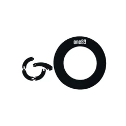 ONE80 E V A KNOCK DOWN DART SURROUND- BLACK