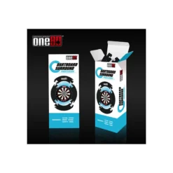 ONE80 E V A KNOCK DOWN DART SURROUND- BLACK -Sports Gear Shop sur3