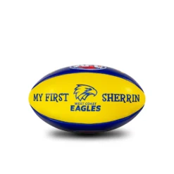 SHERRIN MY FIRST SOFT TOUCH FOOTBALL WEST COAST EAGLES -Sports Gear Shop wce1st3